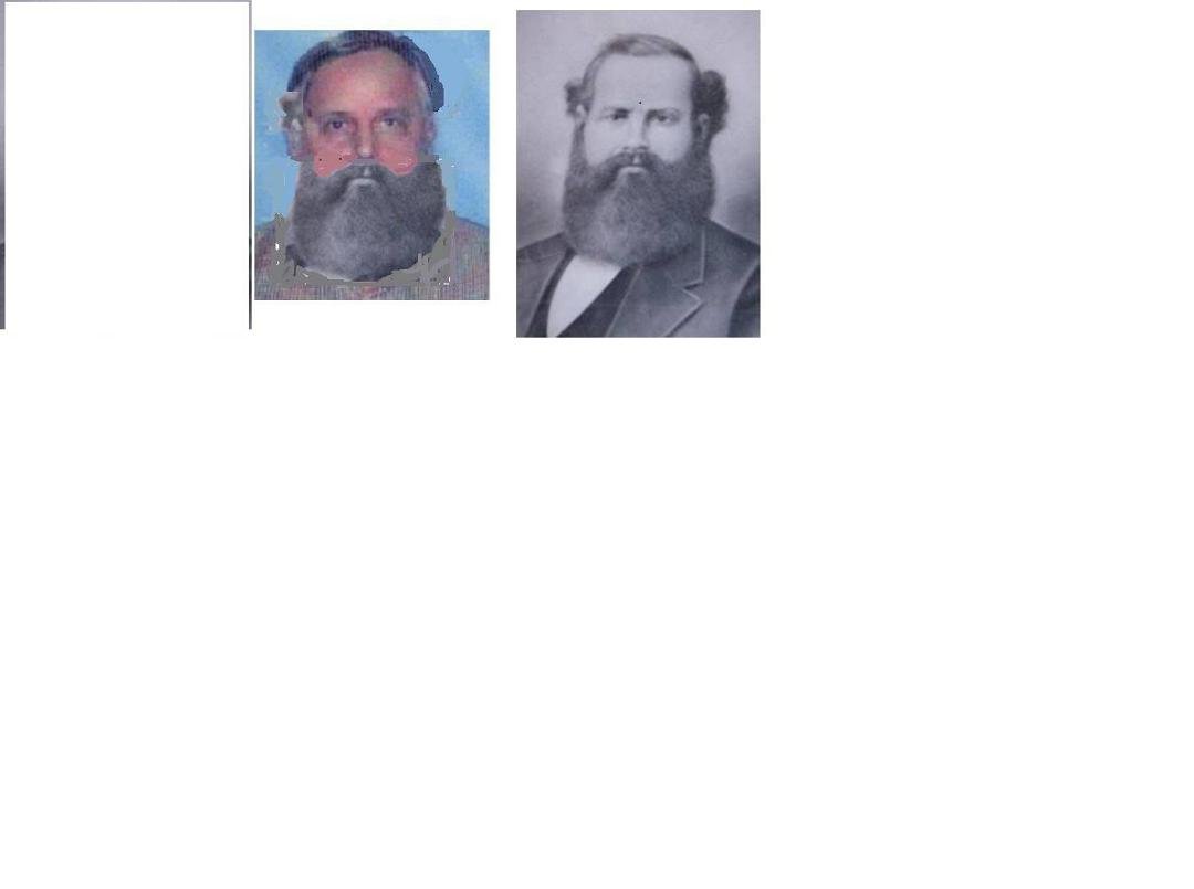 Me and my gg-grandfather F.M. Logue (1828-1898)