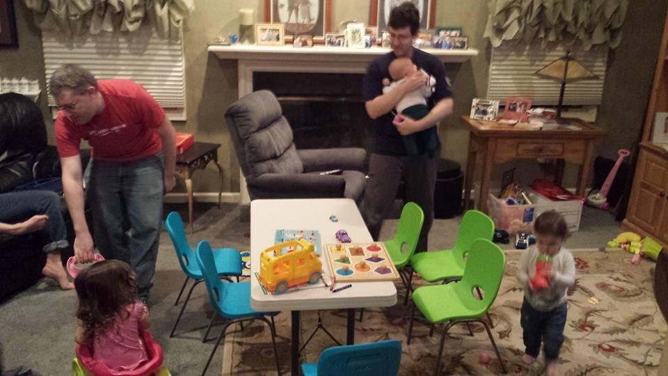 The Reisner Chanukah Pre-school is now in session