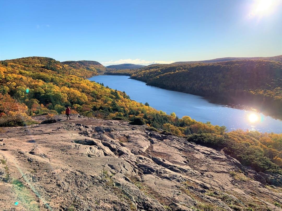 Lake of the Clouds Overlook - Porcupine Mountains Wilderness State Park