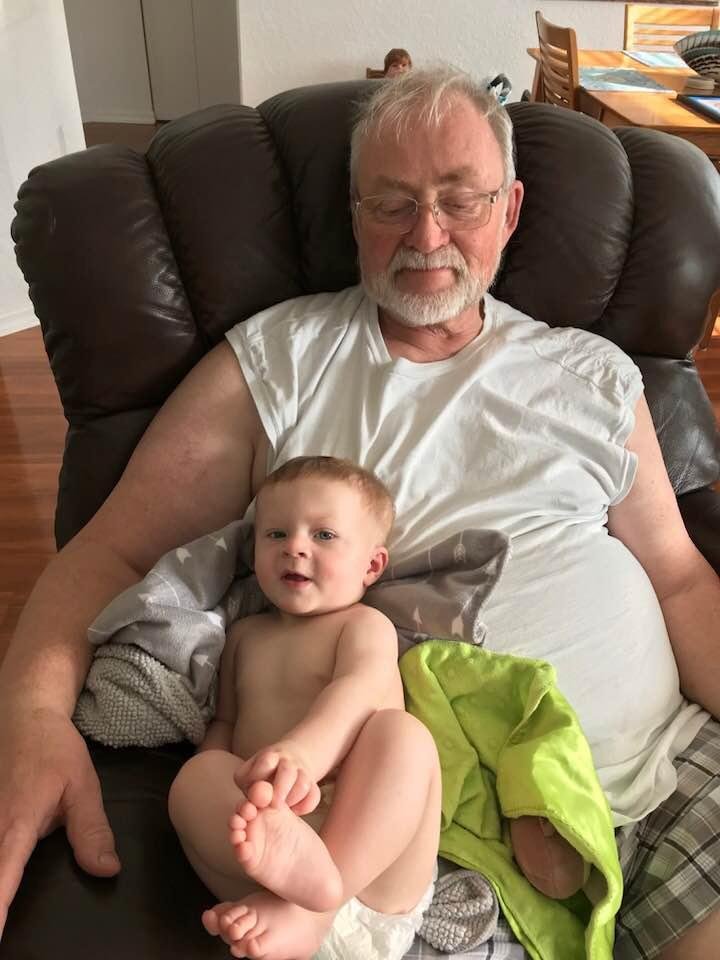 Grandpa loves him