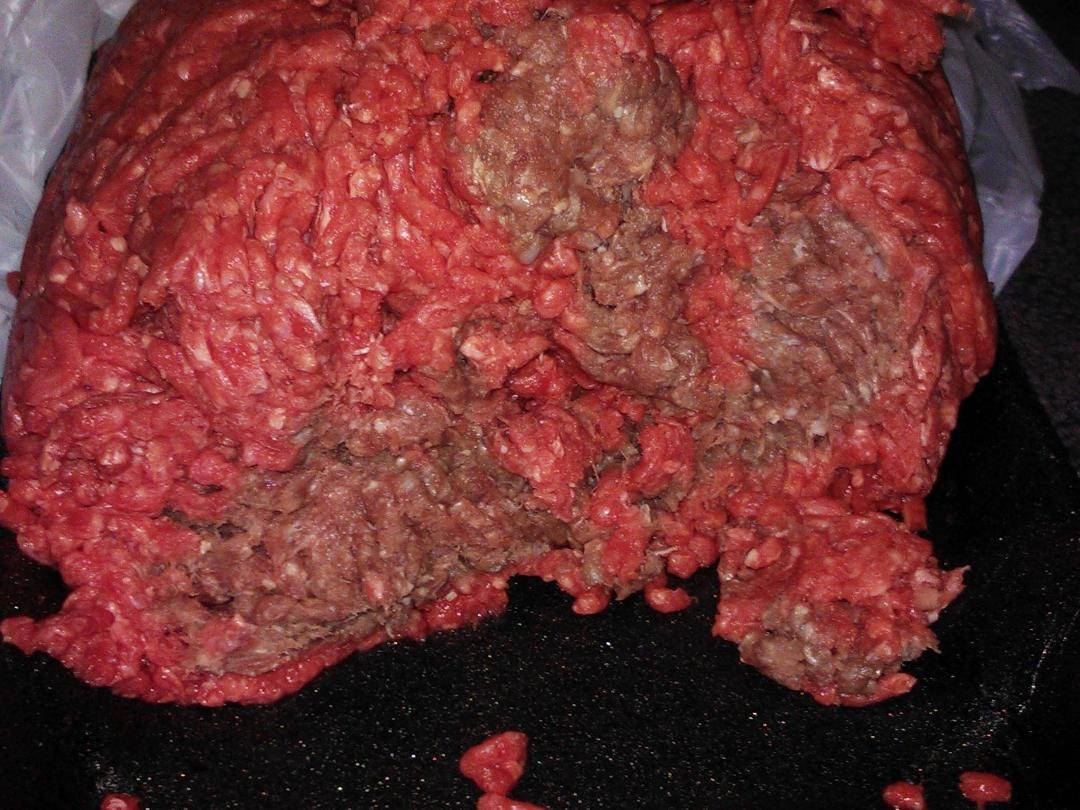 Fresh ground chuck from FAMILY FARE ? LOOKS LIKE THEY WERE HIDING THE OLDER BEEF. BE CAREFUL IF WHAT FRESH MEANS.I