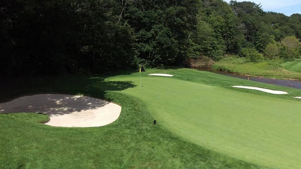 Sand trap waiting in the shadows for victims.