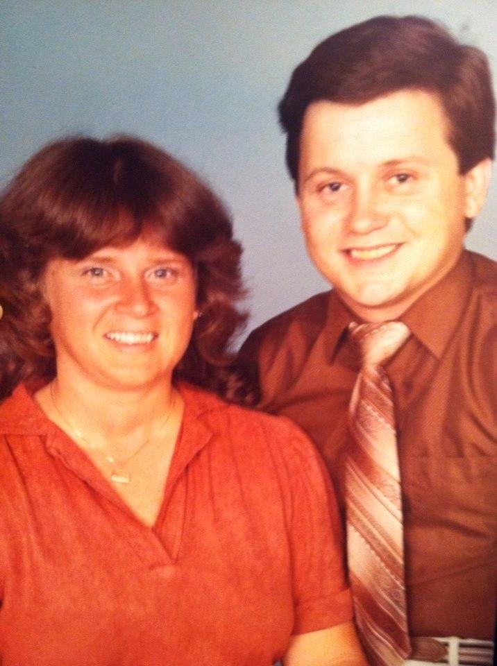 My amazing husband, Mark and I have been married 33 years. He has been such an awesome help and caregiver to me in my recovery. God knew what He was doing when He had us meet 35 years ago. We were both working at McDonald's