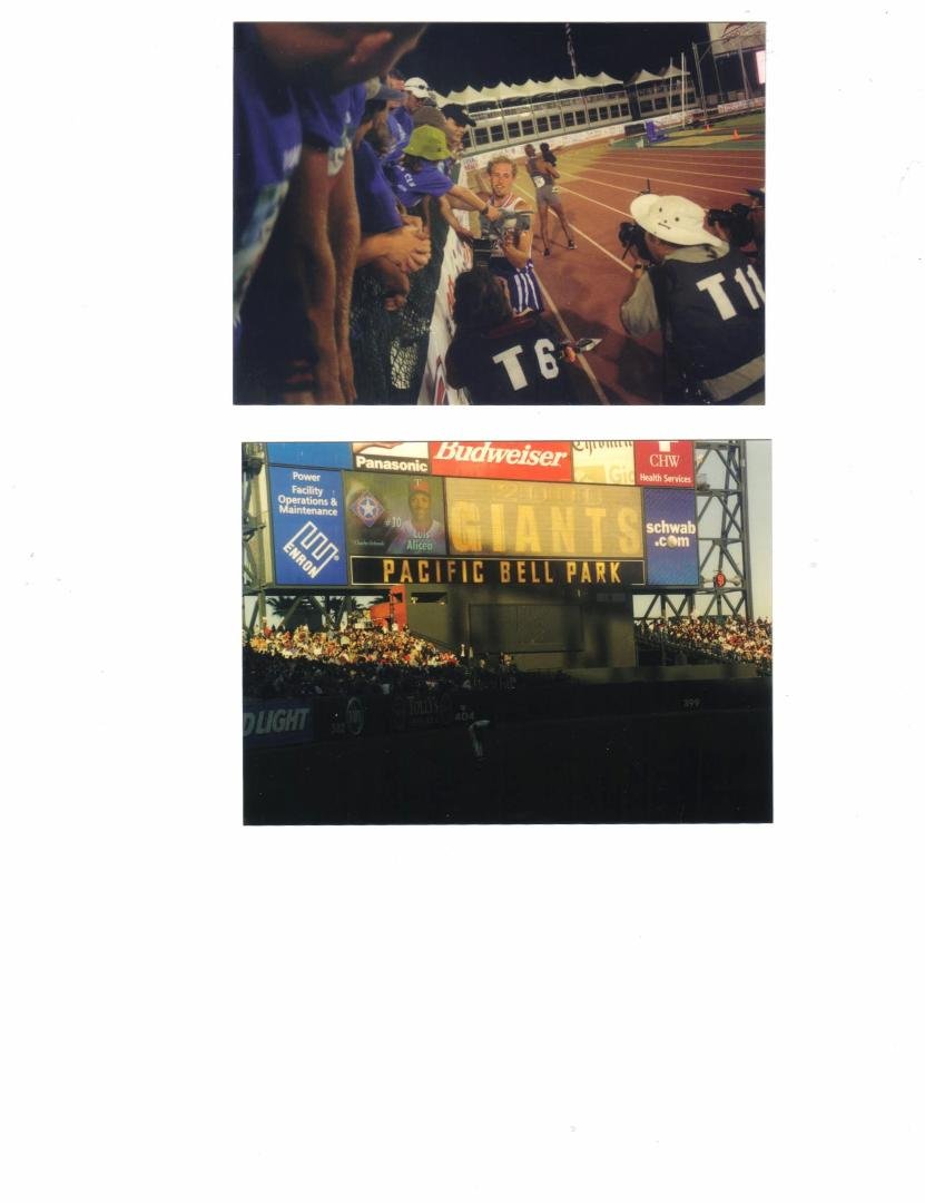 Greg Hanberg- 12 yrs. ago today @ Trials, & tomorrow @ Giants vs. Astros.