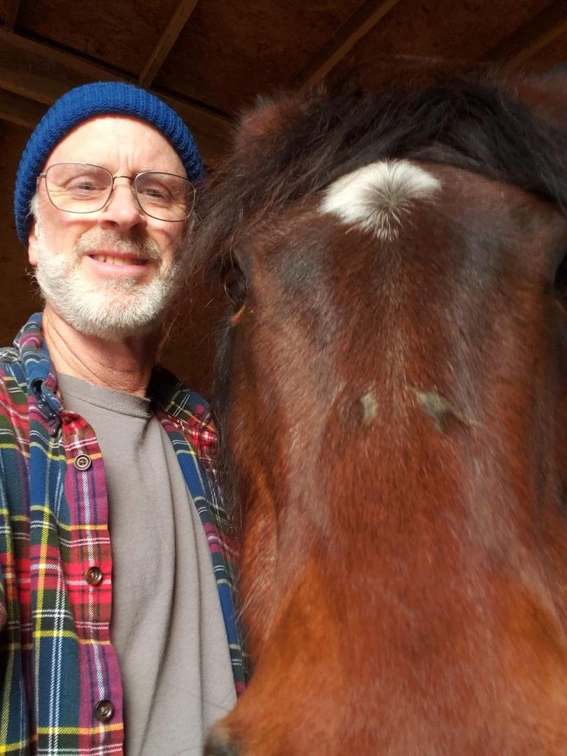 My not so wild mustang Wildfire and me