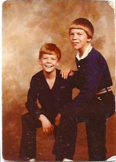 John Michael Leslie 10 & Scott Leslie 13 in 1983.