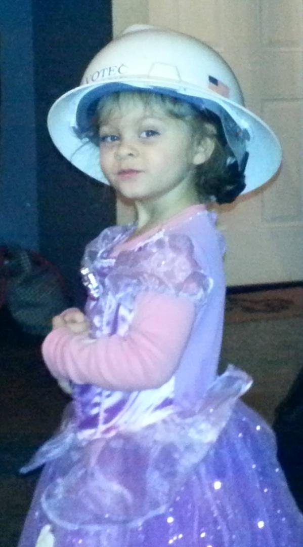 Sofia got a job in the oilfield