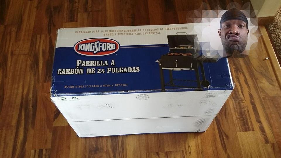 We barbecuin cuz!
