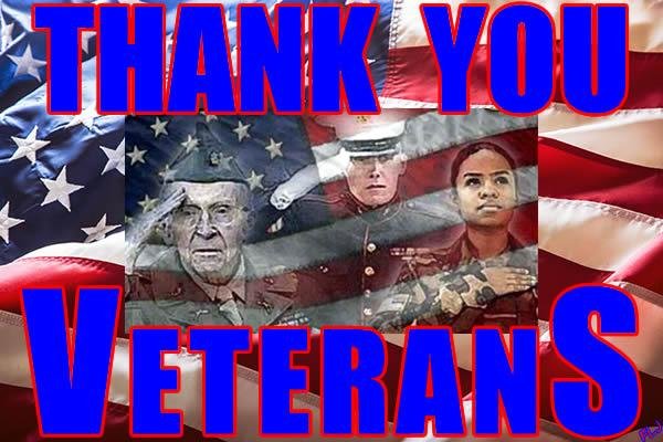 To our men and women in uniform, past, present, and future, God bless you and thank you. To those in uniform serving today and to those who have served in the past, we honor you today and every day. Home of the free because