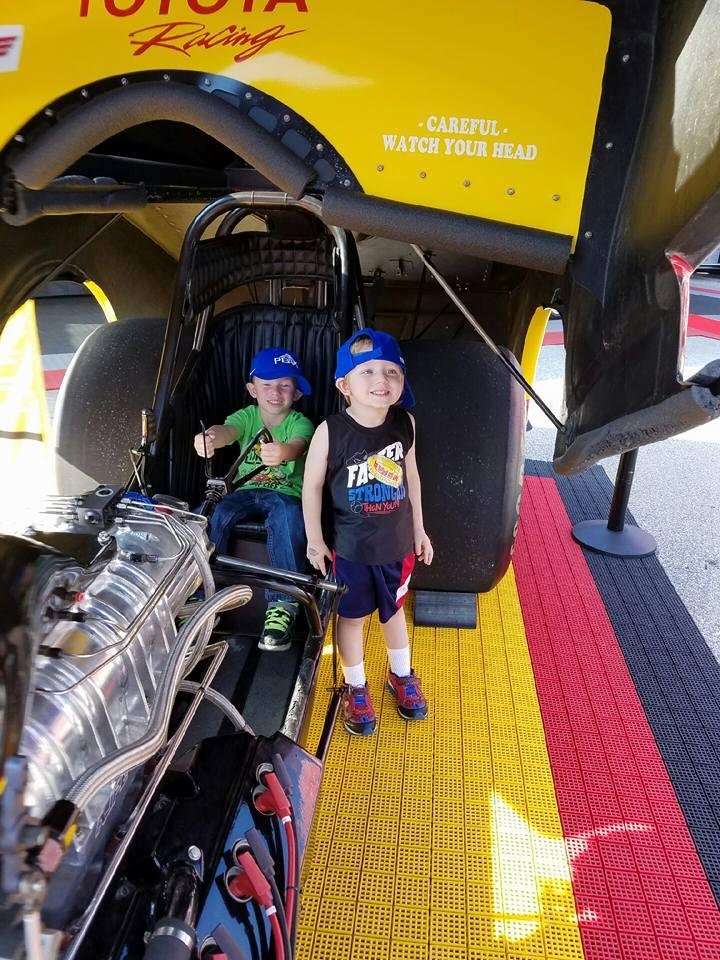 Future driver and crew chief