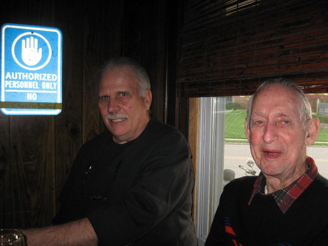 Gary Nonnamaker and Birthday Boy, Dad, Ed Meyer