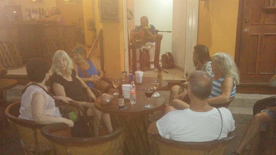 Eloina'sBar - Zihua, with Nikki, Vic and Char and friends.