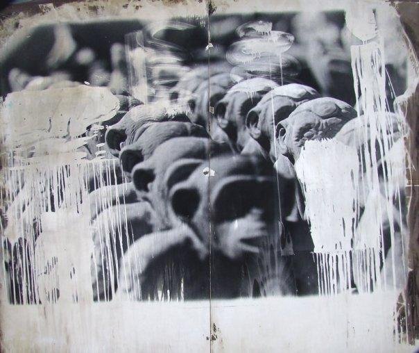 Interference
Gelatin silver monotype print
72" x 84"