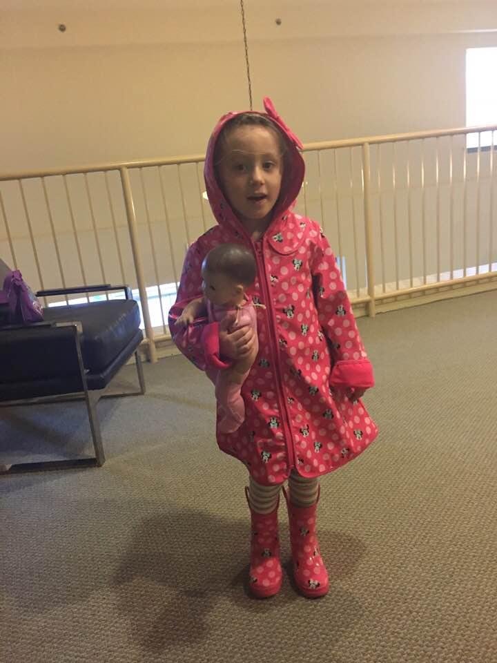Guess she’ll need this outfit again tomorrow ❤️