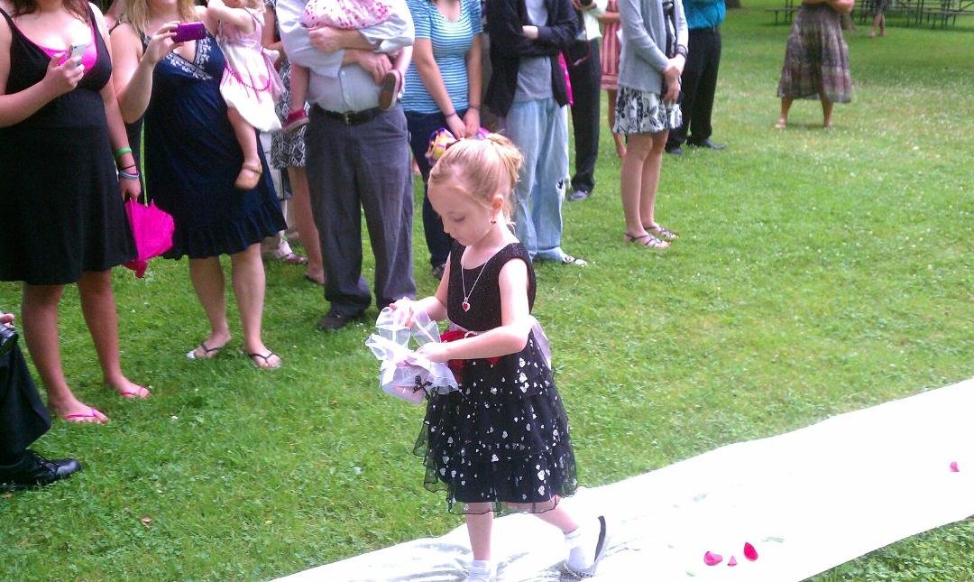 Flower girl, selene elise riddle