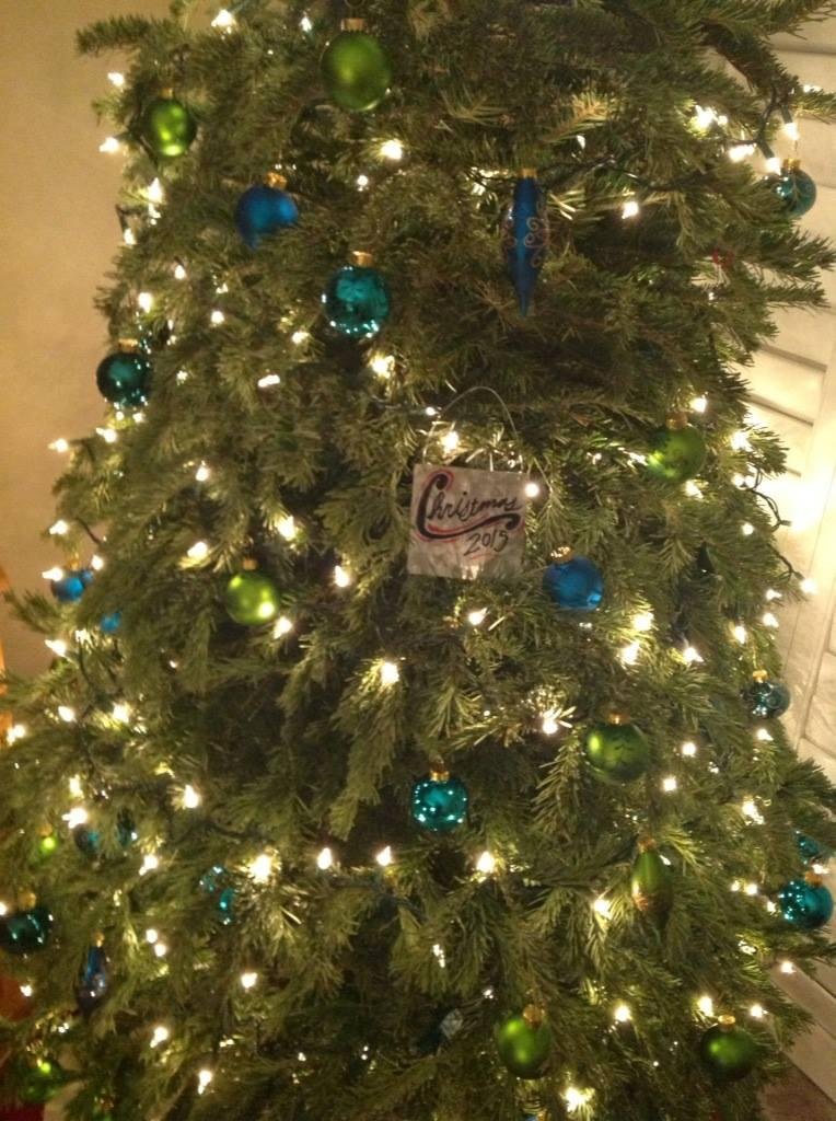 The tree is ready.