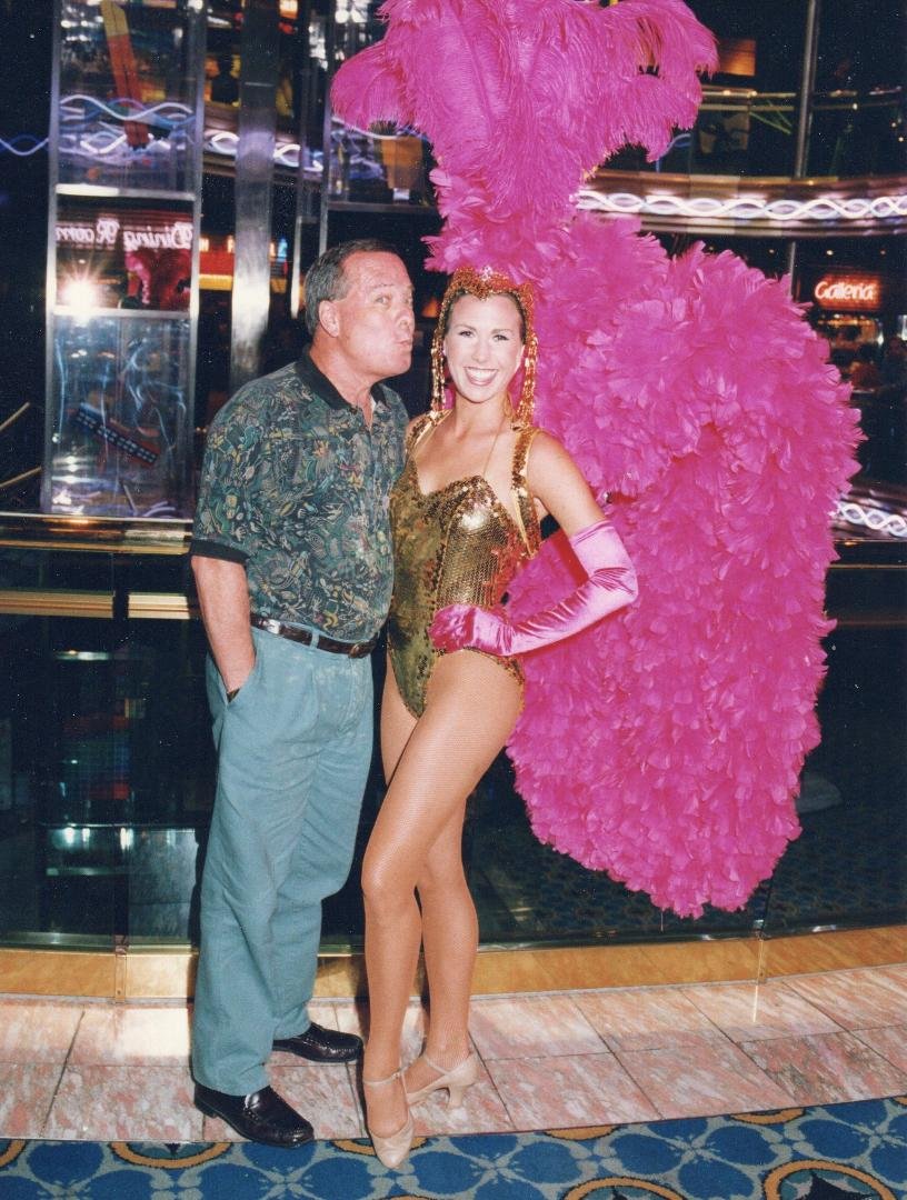 Last Saturday while we were returning to our Home Port....this floosie attacked me. Later that night she turned up dead! I was completely exonerated because of my age.