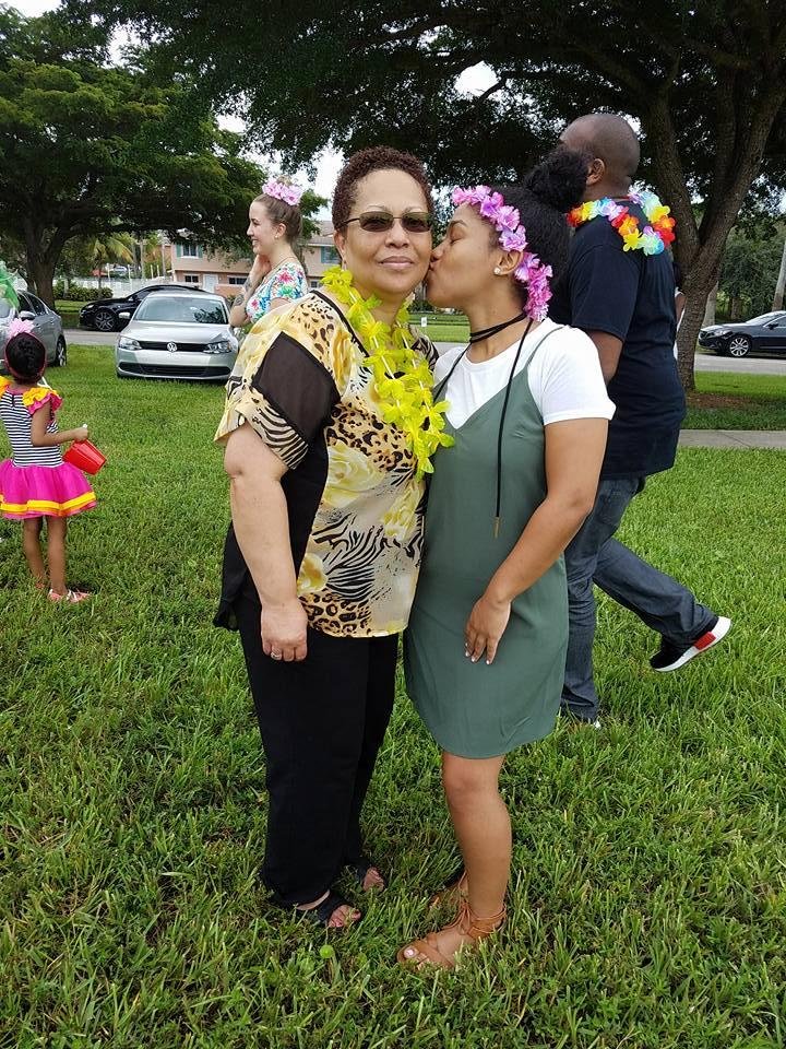 Mother and daughter love