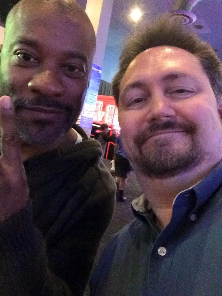 MJ and JD catching up.