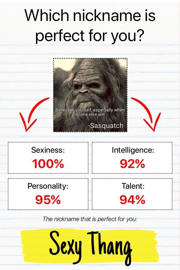 no doubt about it. very accurate quiz.
