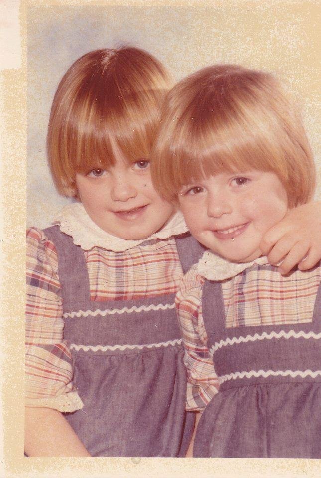 Happy Birthday to my twins. Twice the fun twice the mischief I wouldnt trade a second of it. and now one of you is a grandmother !!Where did the years go
