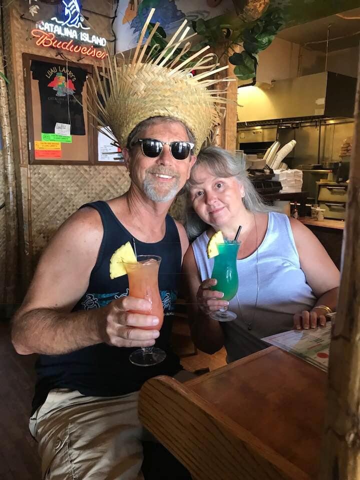 Anniversary drinks at Luau Larry’s. Just got my Wiki Wacked.