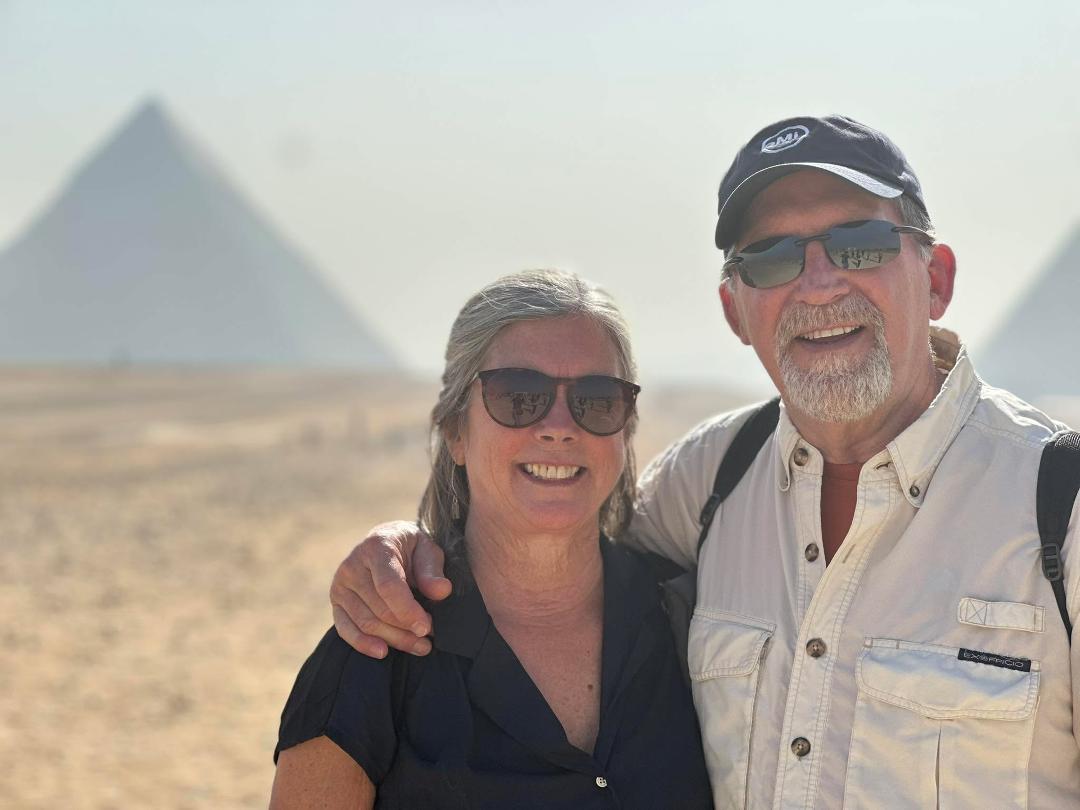 Deb & I had a wonderful visit this week to EMI‘s MENA office. (One of a dozen around the world). The whole office staff were wonderful hosts. They are doing awesome work here, and our meetings were very worthwhile…We are gr