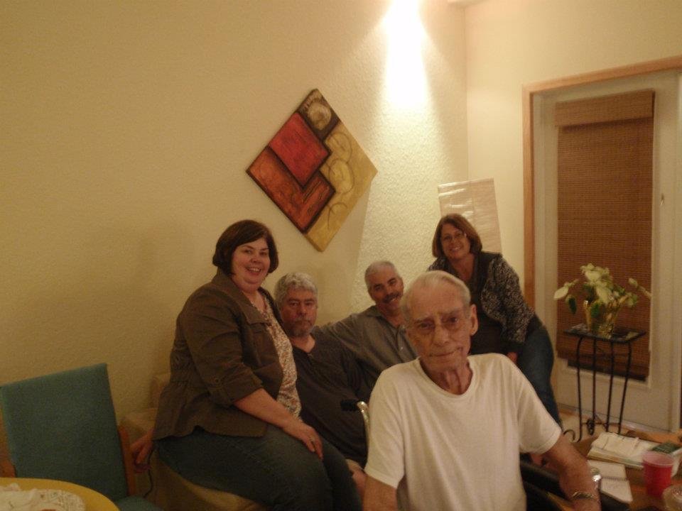 Me, Mark, Chris,Tracey and Dad