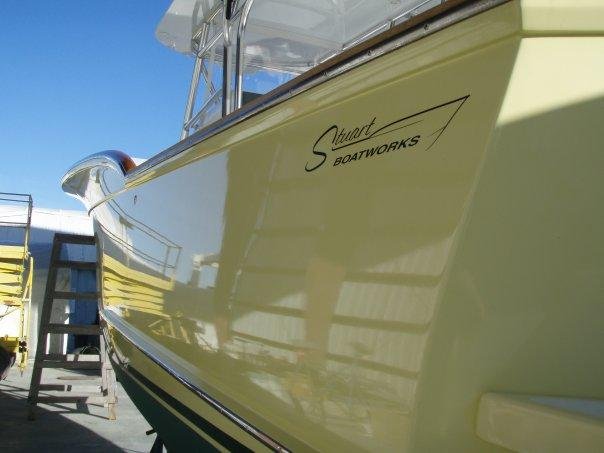 Stuart boat works logo