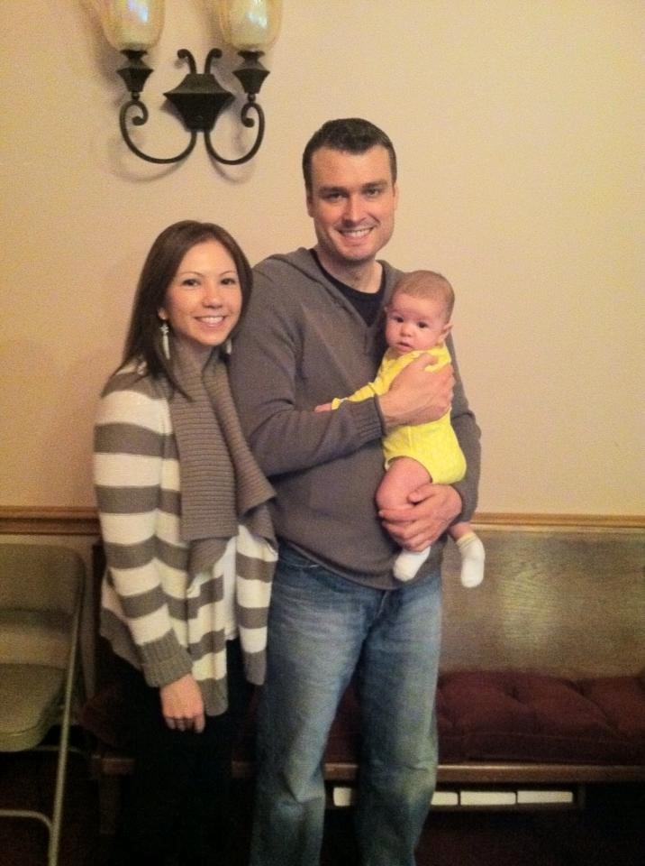 Great visit to see my son, Aaron and Nancy, my daughter-in-law and Ava.