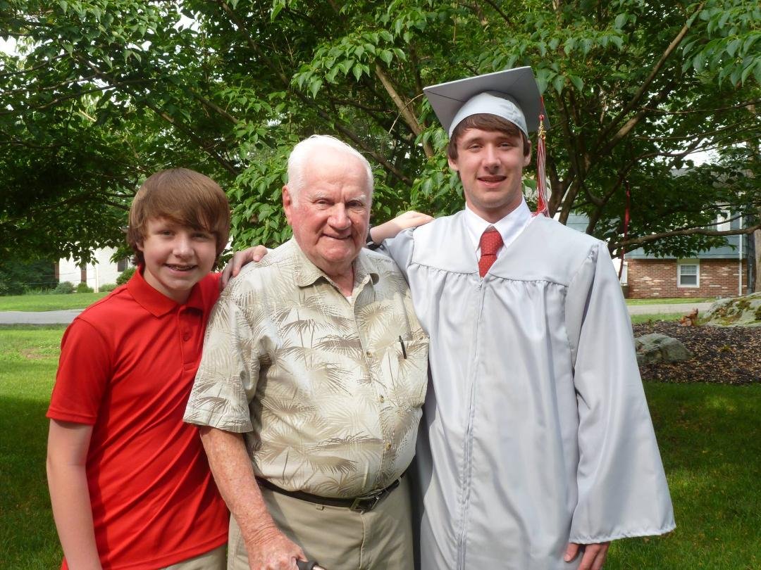 Jonathan, Grampy and Justin