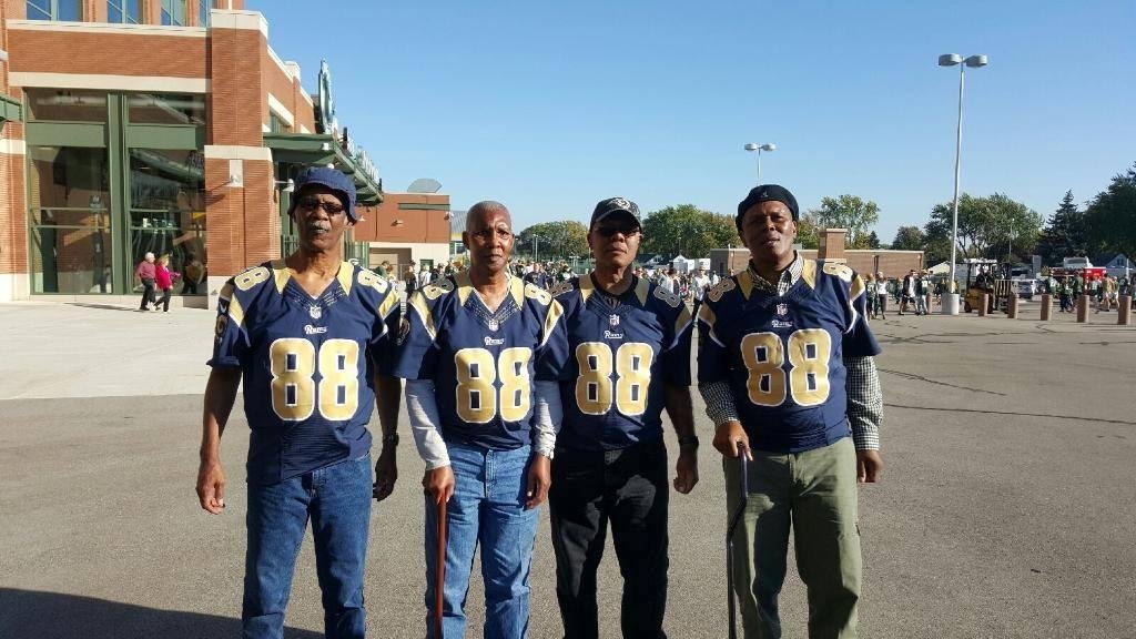 Me and my 3 brothers in green bay