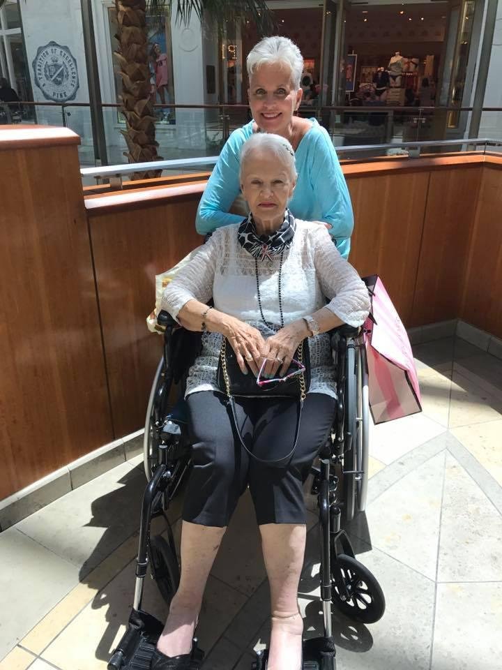 Fun day with Jackie & her mom.