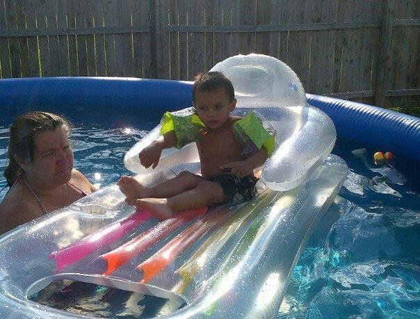 Buddah in Papa's Pool