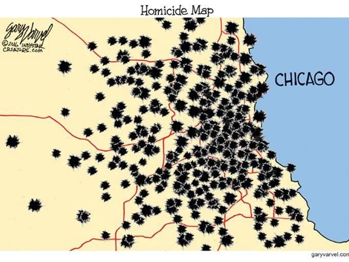 Apparently Black Life Matters everywhere except Chicago