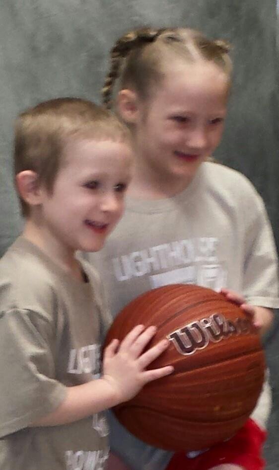 Basketball Pictures they Play for their Church so proud of them, their Mommy and Daddy
