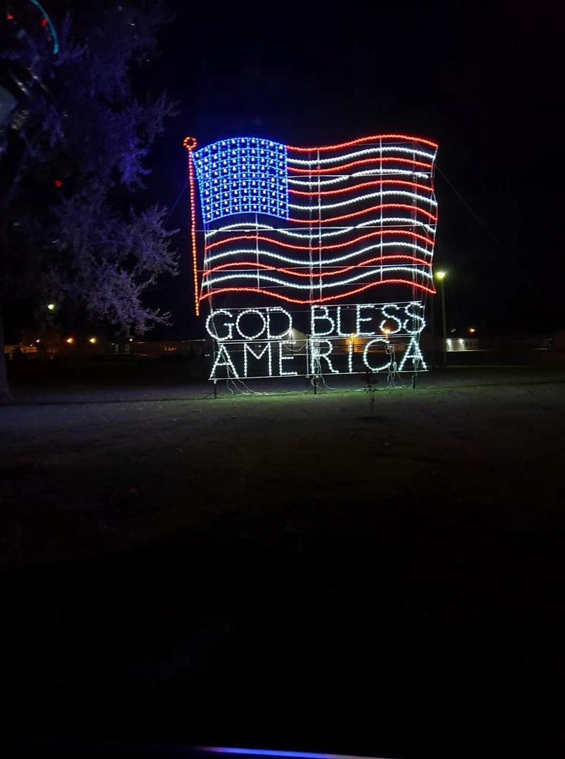 Flag in our park.