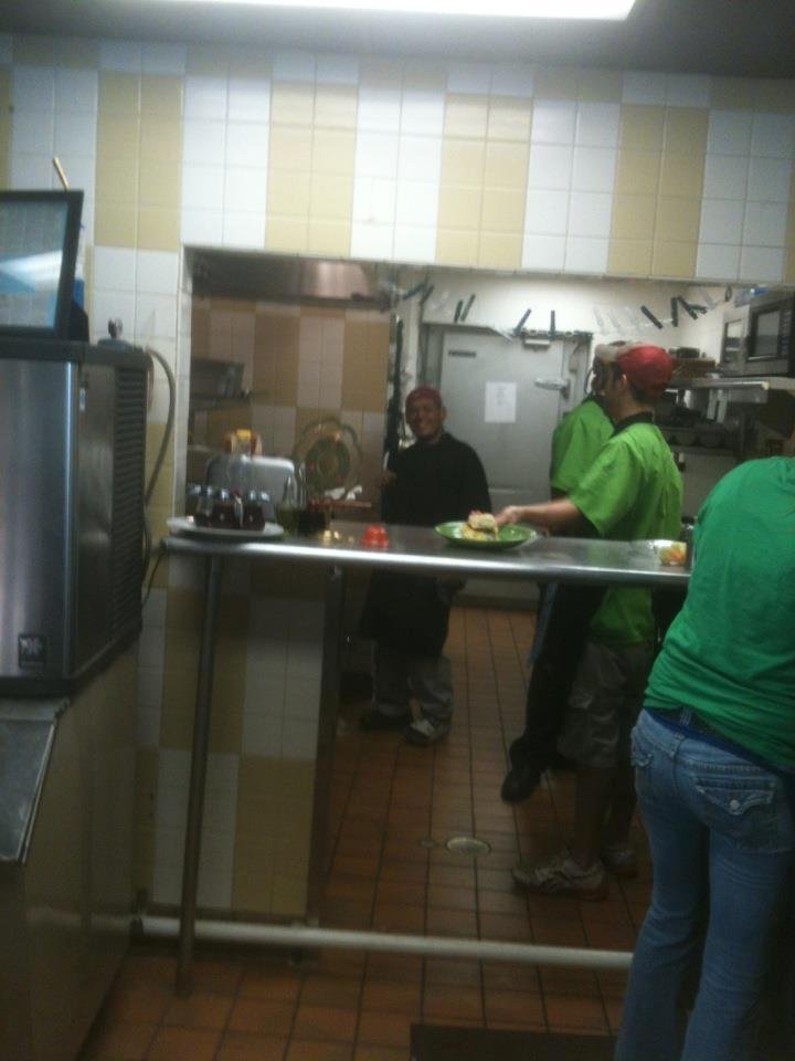 Chef Ligo smiling for the camera. Loved the western omelet