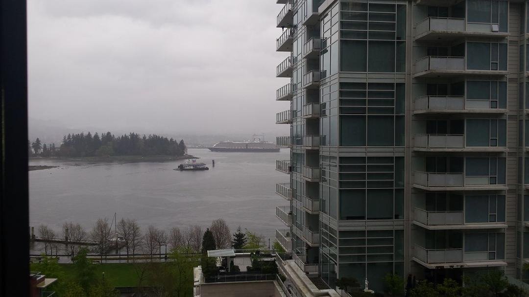 This will be us tomorrow at this time, only in sunshine. Vancouver to Juneau.