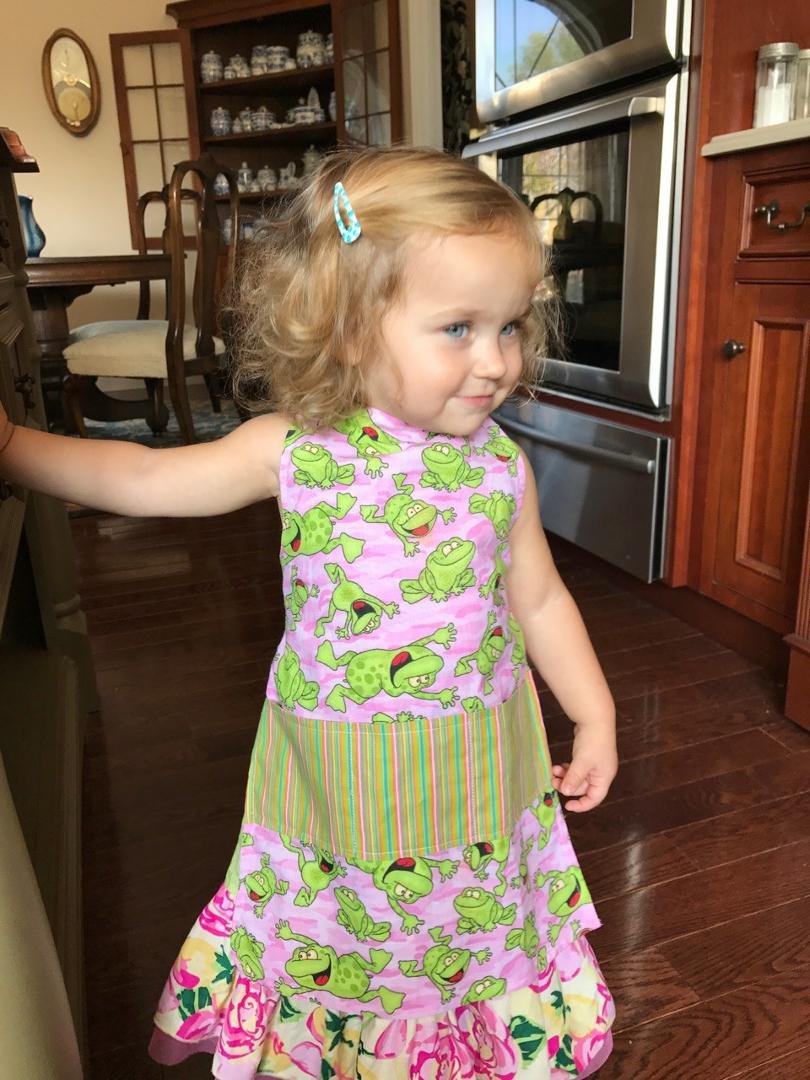 My sweet granddaughter, Betty. Great picture taken by her Grandma Kribs.