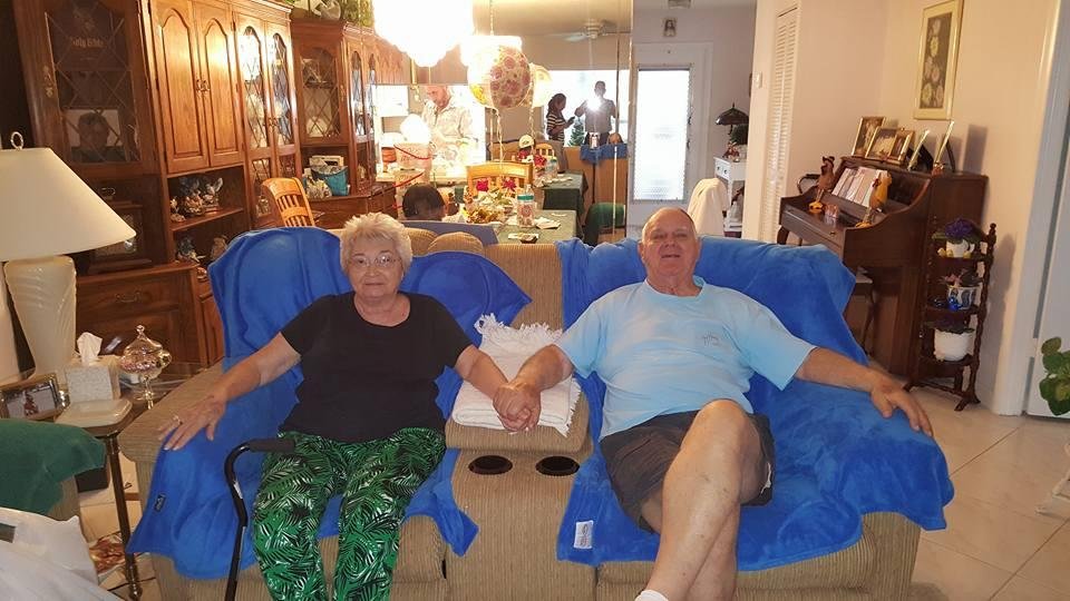 Mom and Dad Collins married 60 years today