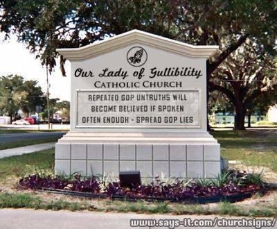 Now here is a church that appears to have an interesting agenda.