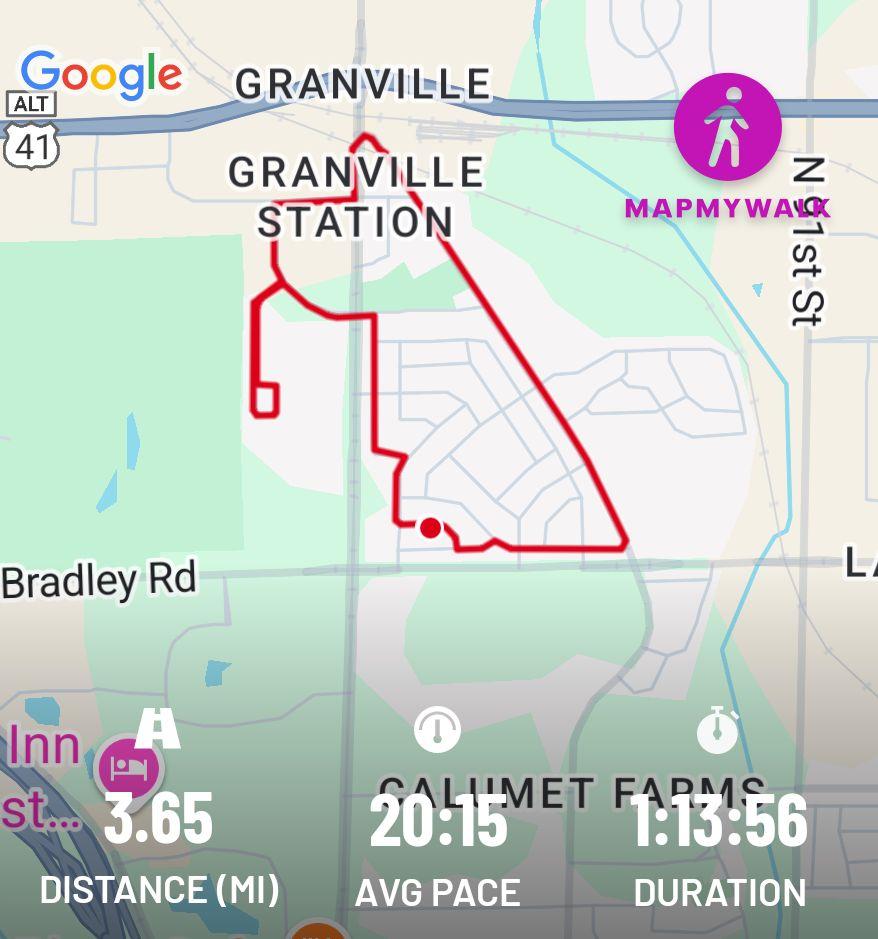 Today's Walk... ☀️
