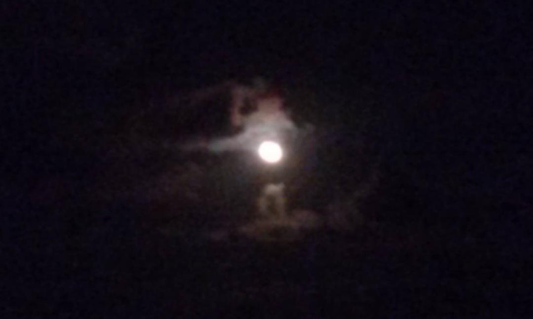 Moonrise over Sea Girt, NJ,