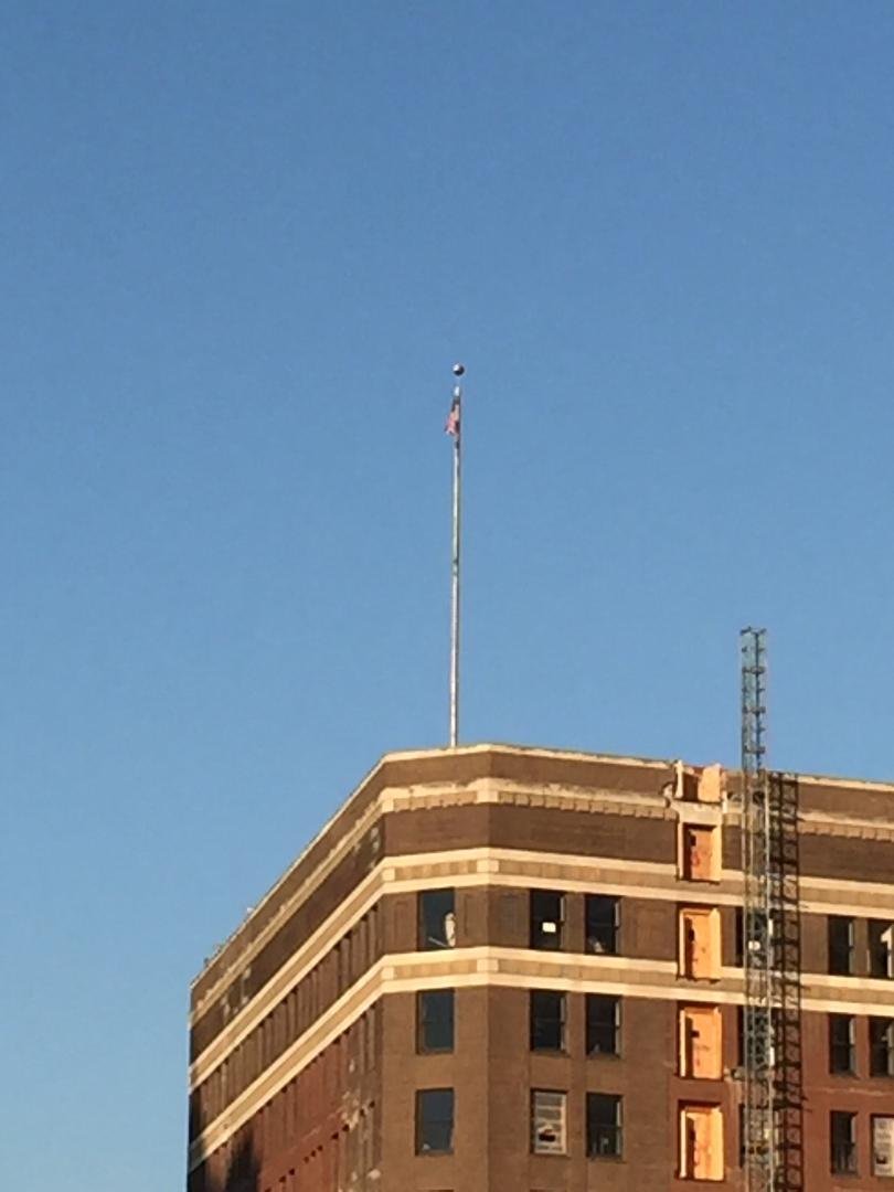 From the rooftop bar at "Seven"
