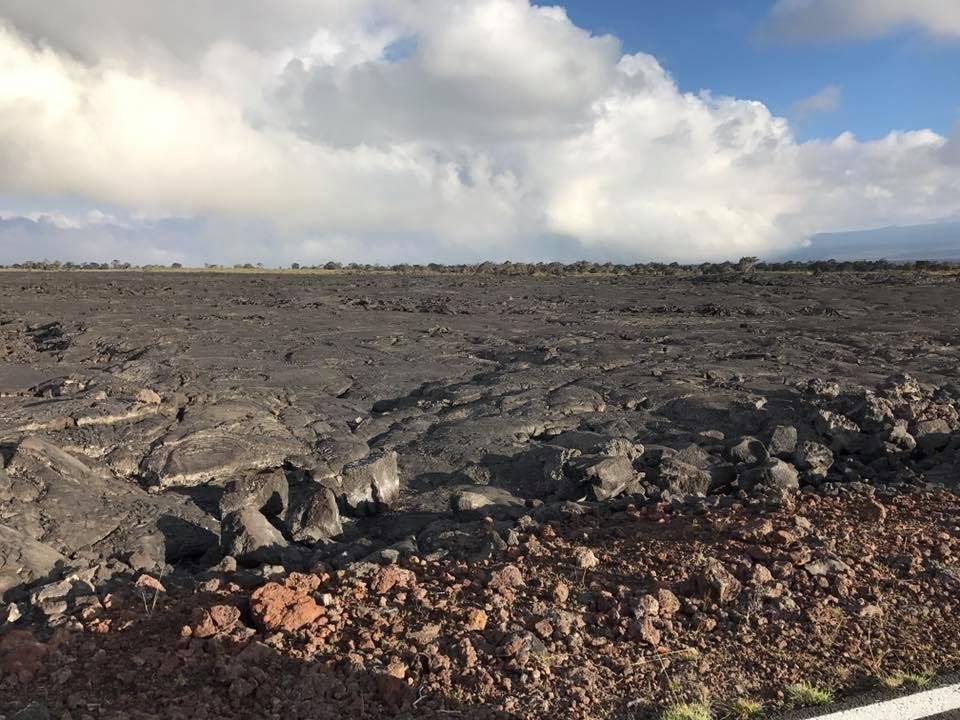Mauna Loa lava field