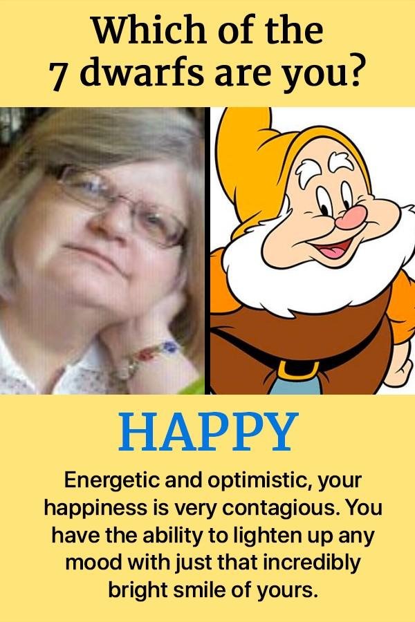It is good to be like Happy!