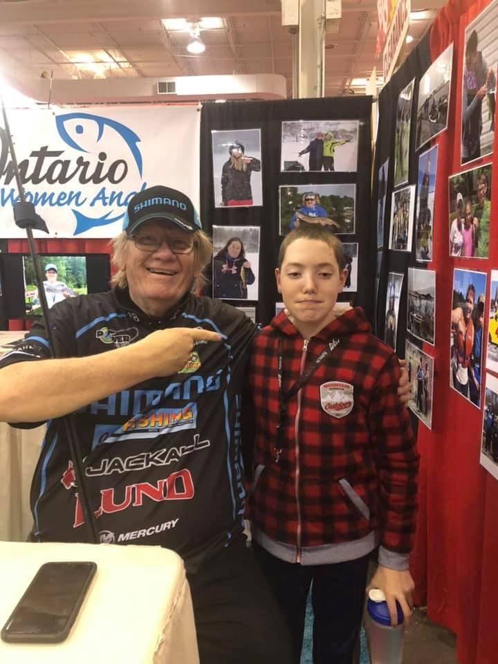 Cameron Dawson made a new friend today from fish tv