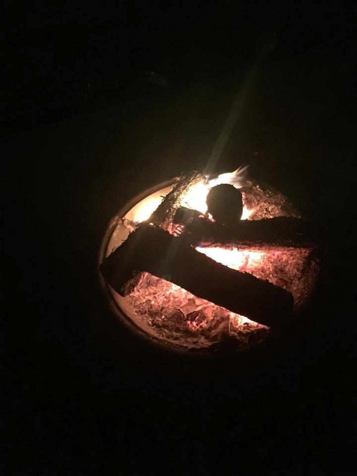 Friday night football....... Campfire at our farm in the community we love.  Reminds me of why we called it hometown grounds. #phillipsburgproud