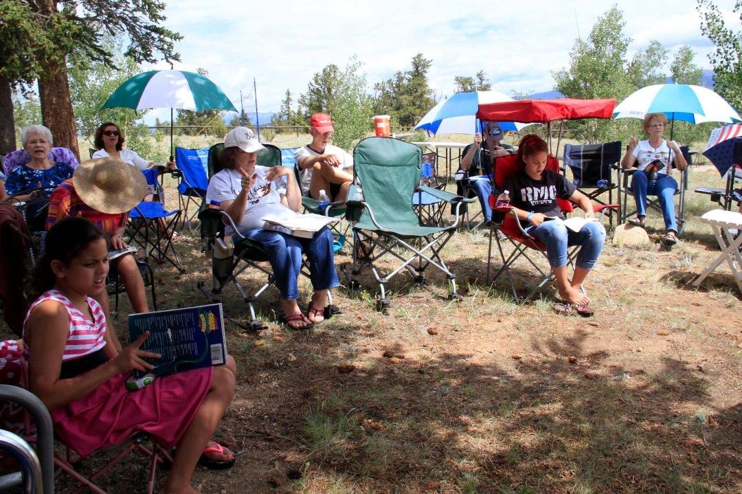 Ann Maxwell's album, church campout 2013